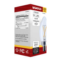 3B11/LED/930/CL/120V/E12 - S12490