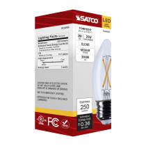 3B11/LED/930/CL/120V/E26 - S12499