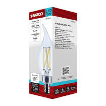 5.5CA10/LED/950/CL/120V/E12 - S12509