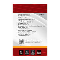 5.5G25/SLVR/LED/927/120V - S12541