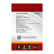 5.5G25/GOLD/LED/927/120V - S12542