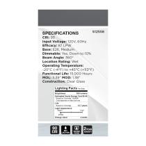 4A15/CL/LED-GF/COIL/927/E26 - S12558