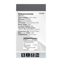 4A15/CL/LED-GF/COIL/930/E26 - S12559