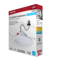 8WLED/DLR/5-6/5CCT/E/RND/WH - S12602