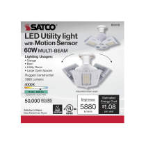 60W/LED/UTL/MB/4000K/MOTION - S13119
