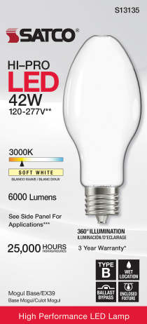 42W/LED/HID/ED28/830/EX39 - S13135