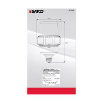 65W/AP37/LED/CCT/100-277V/E26 - S13166