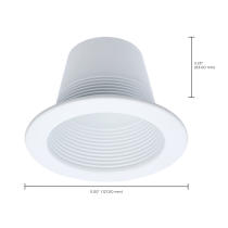 4" AT CONE BAFFLE TRIM - S14016