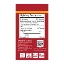 5A19L/827/E26/P/ND/1PK - S14300
