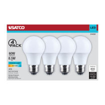 8.5A19L/850/E26/P/ND/4PK - S14320