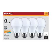 12A19L/827/E26/P/ND/4PK - S14323