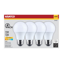 12A19L/830/E26/P/ND/4PK - S14325
