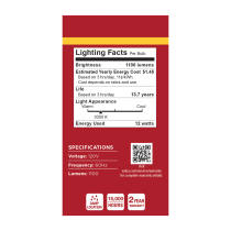 12A19L/830/E26/P/ND/4PK - S14325