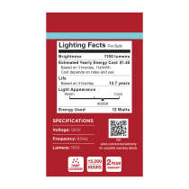 12A19L/840/E26/P/ND/1PK - S14327