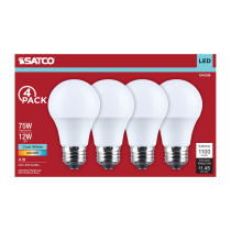 12A19L/840/E26/P/ND/4PK - S14328