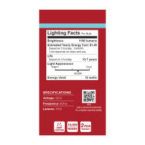 12A19L/840/E26/P/ND/4PK - S14328