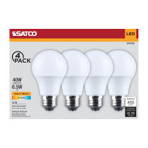6.5A19L/927/E26/P/ND/4PK - S14345