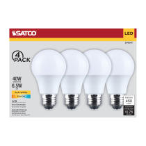 6.5A19L/930/E26/P/ND/4PK - S14347