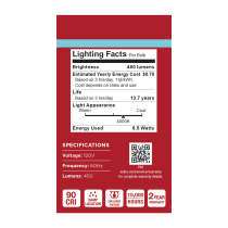 6.5A19L/940/E26/P/ND/1PK - S14348