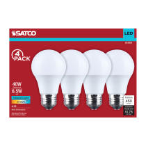 6.5A19L/950/E26/P/ND/4PK - S14351