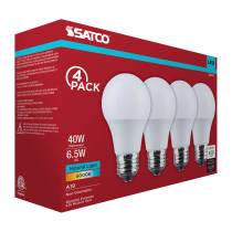 6.5A19L/950/E26/P/ND/4PK - S14351