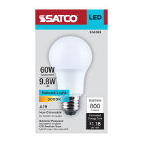 9.8A19L/950/E26/P/ND/1PK - S14361