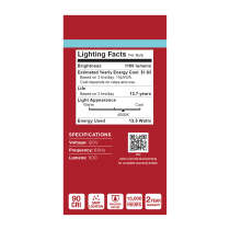 13.5A19L/940/E26/P/ND/1PK - S14372