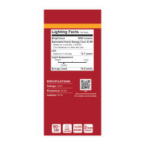 16.5A19L/927/E26/P/ND/4PK - S14376