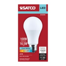 16.5A19L/940/E26/P/ND/1PK - S14379