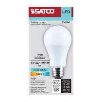 13.5SA19/840/E26D/P/ND/3WY/1PK - S14394