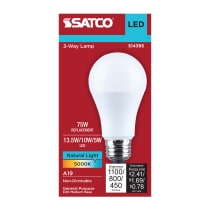 13.5SA19/850/E26D/P/ND/3WY/1PK - S14395