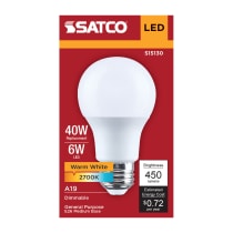 6A19L/827/E26/P/D/1PK - S15130