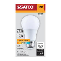 12A19L/927/E26/P/D/1PK - S15166