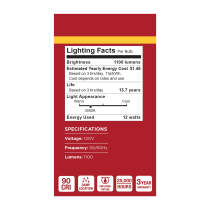 12A19L/930/E26/P/D/1PK - S15167