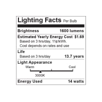 14A19L/830/E26/P/D/4PK - S15176