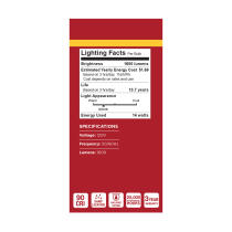 14A19L/930/E26/P/D/1PK - S15182