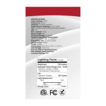 8LED/RDL/4/WS/5CCT/SQ - S18802