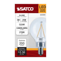 3G16.5/LED/CL/927/120V/E12 - S21200