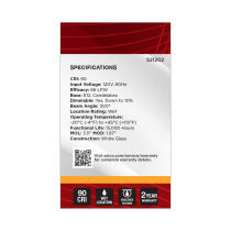 3G16.5/LED/WH/927/120V/E12 - S21202