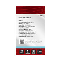 3G16.5/LED/WH/940/120V/E12 - S21203