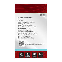 4.5G16.5/LED/WH/940/120V/E12 - S21208