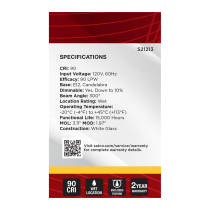 5.5G16.5/LED/WH/930/120V/E12 - S21213