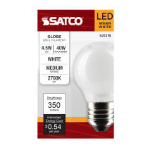 4.5G16.5/LED/WH/927/120V/E26 - S21218