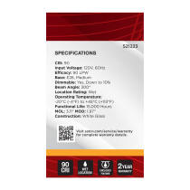 5.5G16.5/LED/WH/927/120V/E26 - S21223