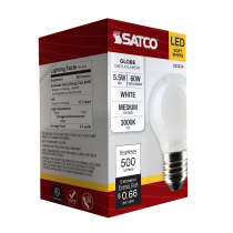 5.5G16.5/LED/WH/930/120V/E26 - S21224