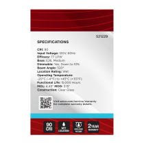 4.5G25/LED/CL/950/120V - S21229