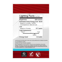 4.5G25/LED/CL/950/120V - S21229