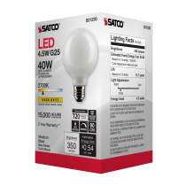 4.5G25/LED/WH/927/120V - S21230