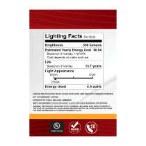 4.5G25/LED/WH/927/120V/2PK - S21244