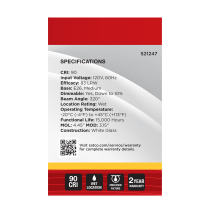 6G25/LED/WH/927/120V/2PK - S21247